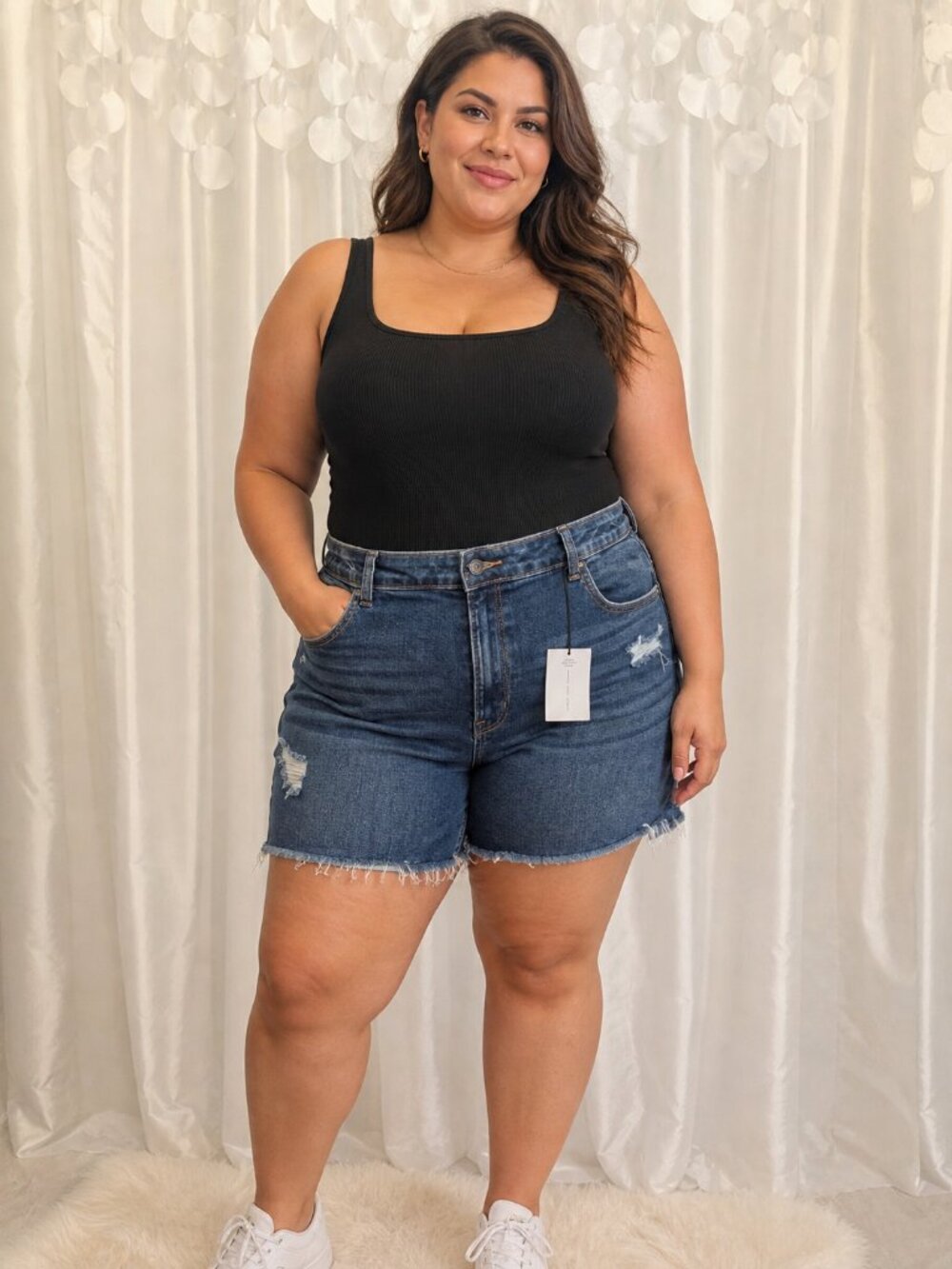 NWT Women's Plus size Zenana Shorts